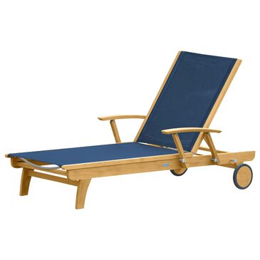 Three Birds Casual Riviera Lounger in Navy, , large