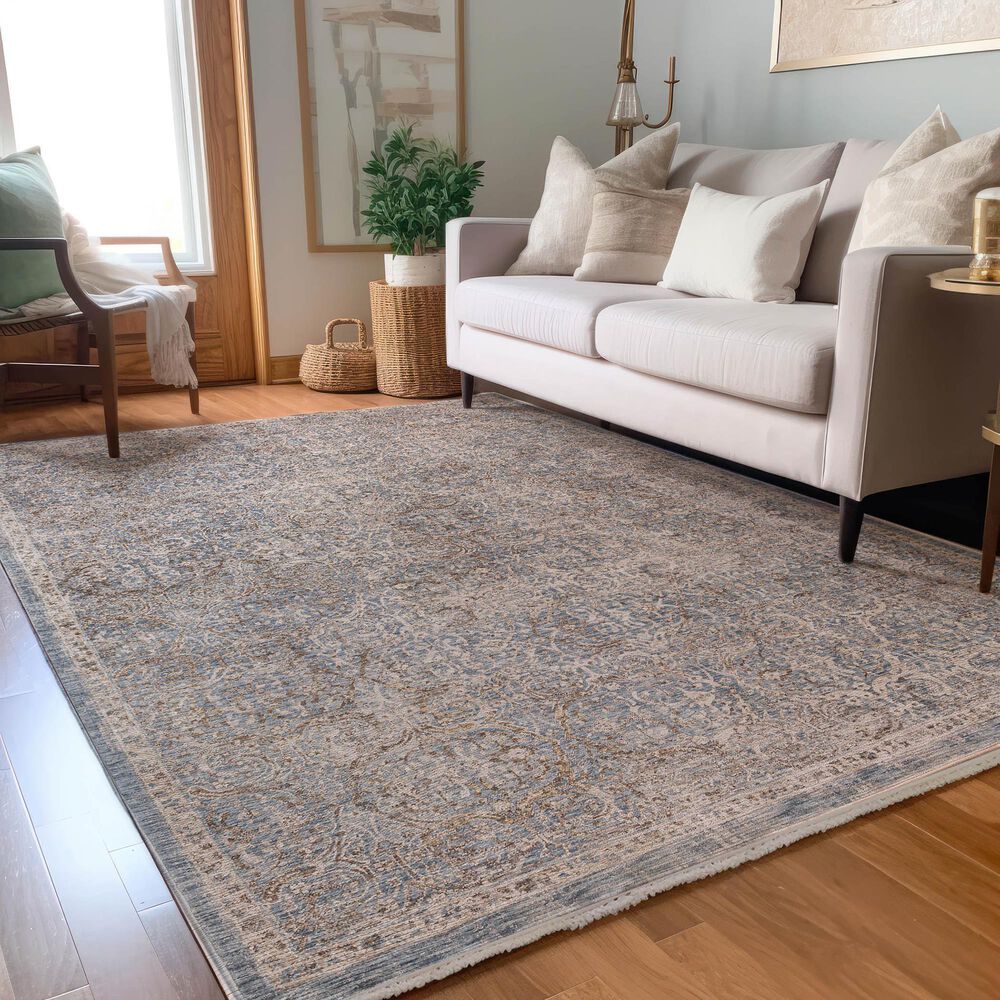 Dalyn Rug Company Vienna VI7 5&#39; x 7&#39;10&quot; Denim Area Rug, , large