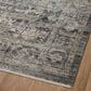 Loloi Katherine 5"3" x 7"9" Midnight and Tobacco Area Rug, , large