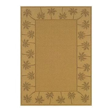 Oriental Weavers Lanai 606D 3"7" x 5"6" Beige Area Rug, , large