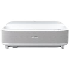 Epson EpiqVision Ultra LS300 Smart Streaming Laser Projector in White