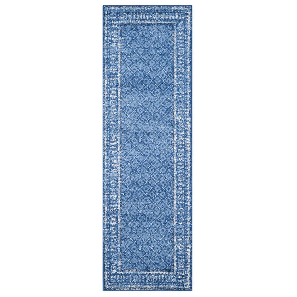 Safavieh Adirondack ADR110F-220 2"6" x 20" Light Blue/Dark Blue Runner, , large