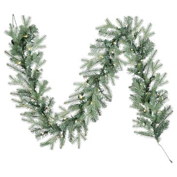 The Gerson Company 6" Spruce Garland with LED Lights, , large