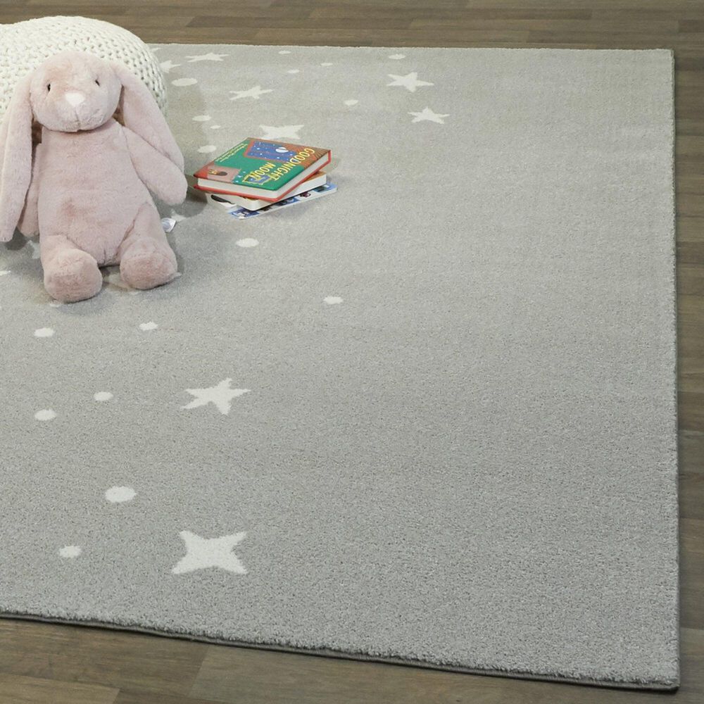 Balta Rugs Starlight 3&#39;11&quot; x 5&#39;7&quot; Grey Kids Area Rug, , large