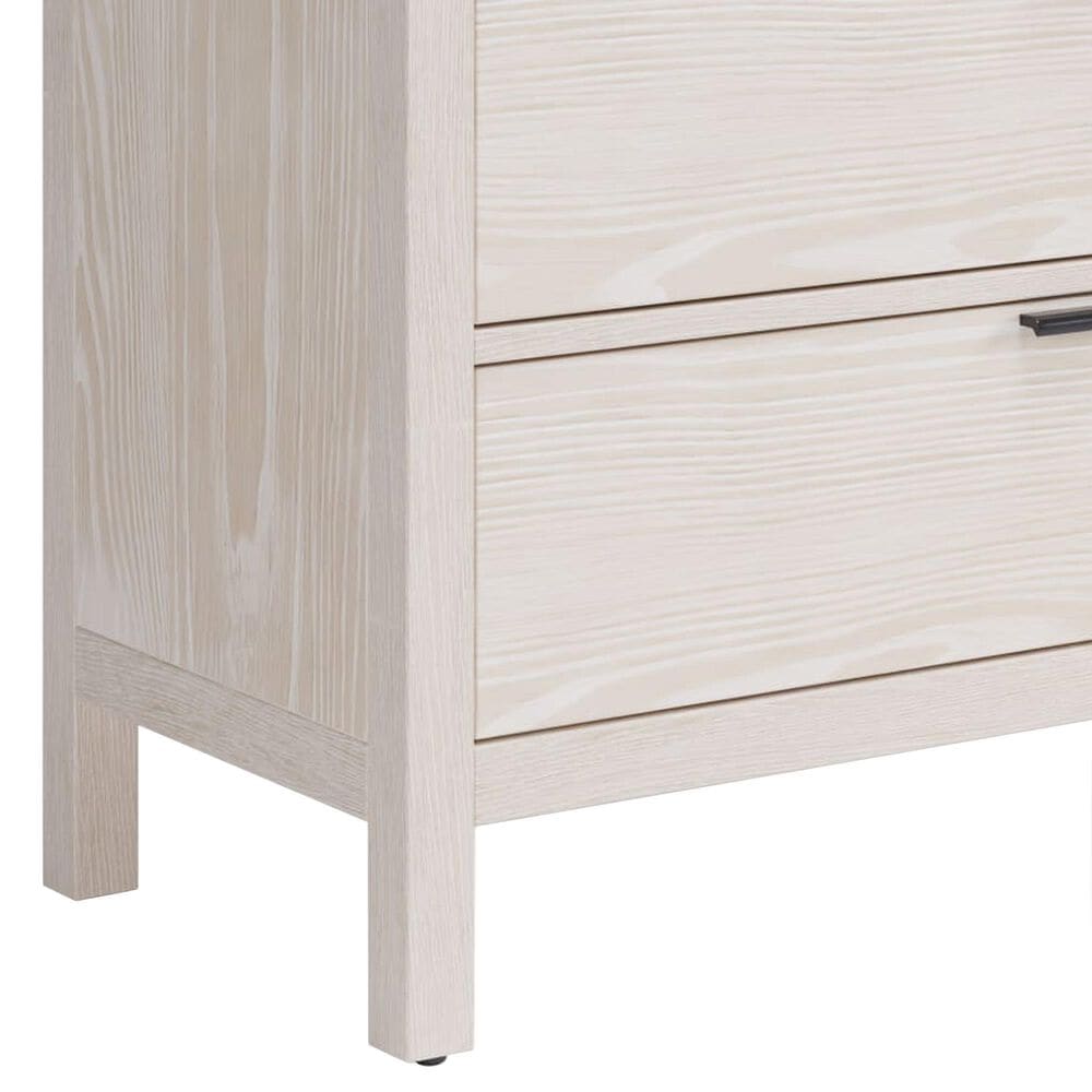 Urban Home Drake 5-Drawer Chest in White, , large