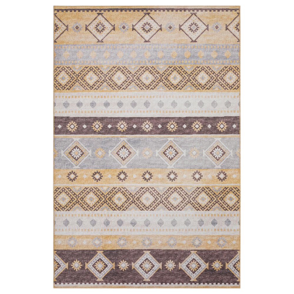 Dalyn Rug Company Sedona 6" x 9" Goldenrod Indoor/Outdoor Area Rug, , large