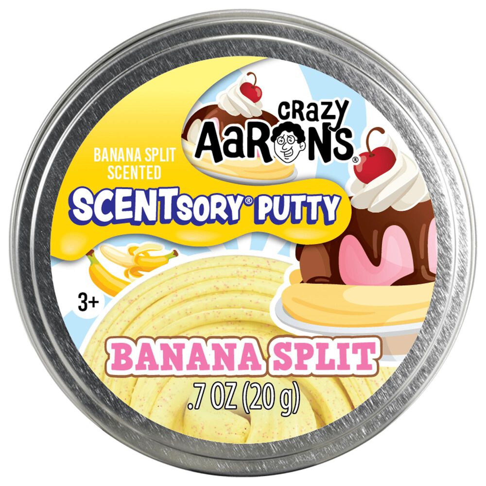 Crazy Aaron&#39;s Banana Split SCENTsory Putty, , large