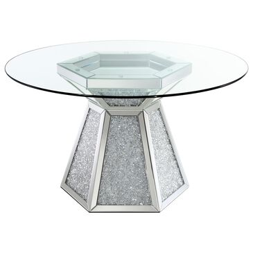 Pacific Landing Quinn Dining Table in Silver, , large