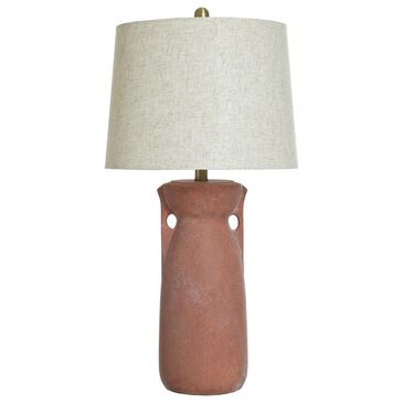 Flair Industries Arlo Table Lamp in Terracotta, , large