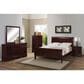 at HOME Louis Philip King Sleigh Bed in Cherry, , large