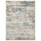 Loloi II Estelle 11"2" x 15" Ivory and Ocean Area Rug, , large