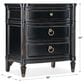 Hooker Furniture Charleston 3-Drawer Nightstand in Black Cherry, , large