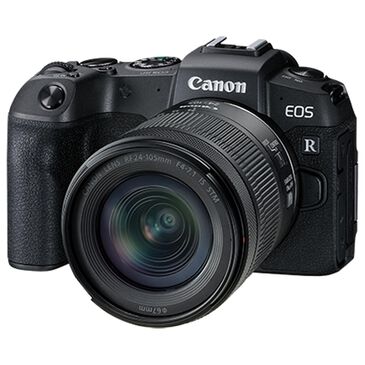 Canon EOS-RP Mirrorless Camera with RF24-105mm F4-7.1 IS STM Lens in Black, , large
