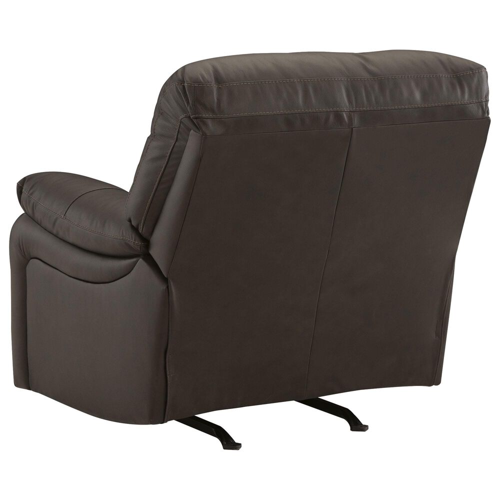 Signature Design by Ashley Leesworth Power Recliner in Dark Brown, , large