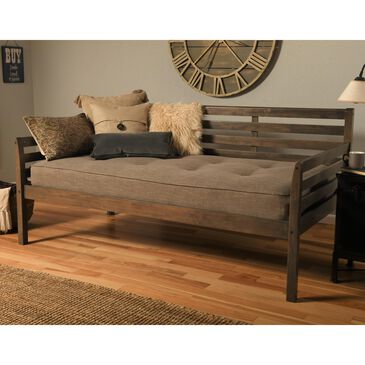 Kodiak Furniture Daybed with Mattress in Rustic Walnut, , large
