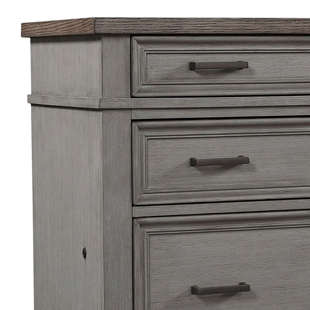 Riva Ridge Caraway 3-Drawer Lateral File in Aged Slate, , large