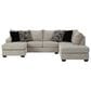 Signature Design by Ashley Megginson 2-Piece Left Facing U-Shaped Sectional with Sofa Chaise in Storm, , large