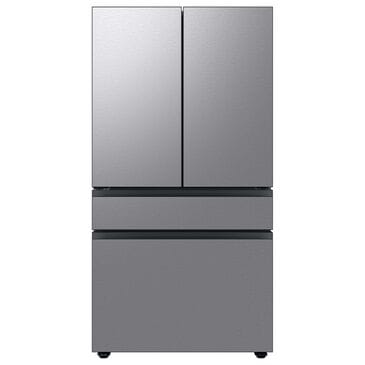 Samsung Bespoke 23 Cu. Ft. French Door Refrigerator with Beverage Center - Stainless Steel Panels Included, , large