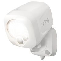 Ring LED Smart Spotlight Battery in White
