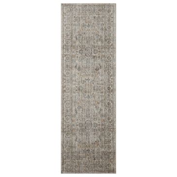 Oval Oriel Hand Braided Wool Gray Area Rug