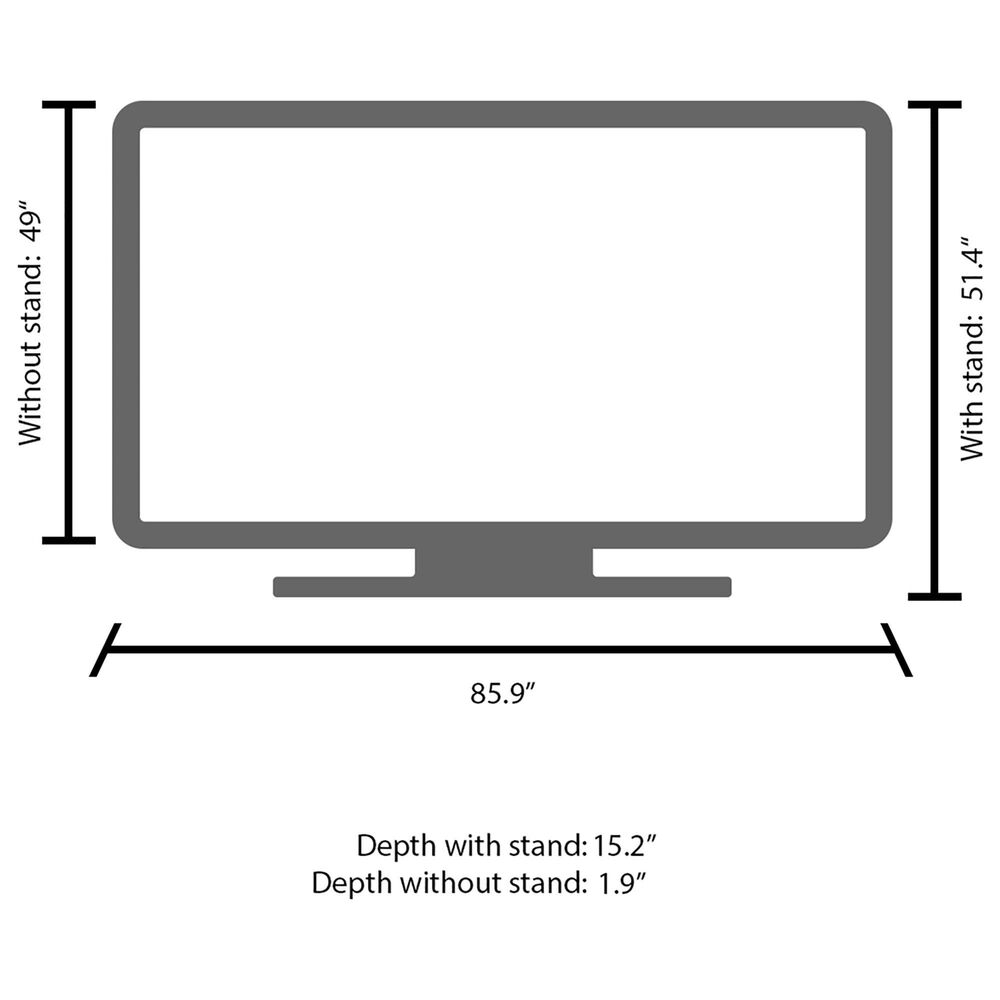 Samsung 98&quot; 4K QLED w/Soundbar Sys, , large