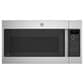 GE PROFILE 2-Piece Kitchen Package with 5.6 Cu. Ft. Smart Slide-In Gas Range and 1.7 Cu. Ft. Microwave Oven in Stainless Steel, , large