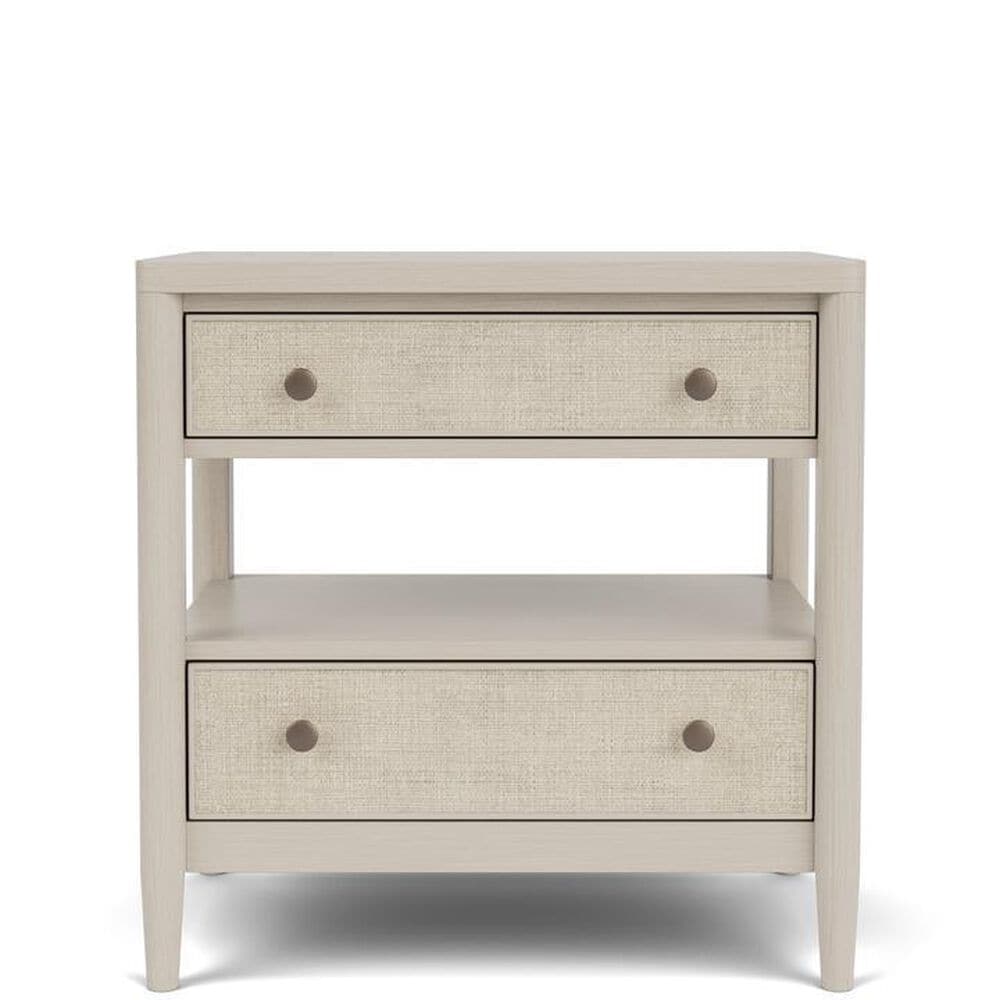 Shannon Hills Laguna 2 Drawer Nightstand in Drift with USB Ports, , large