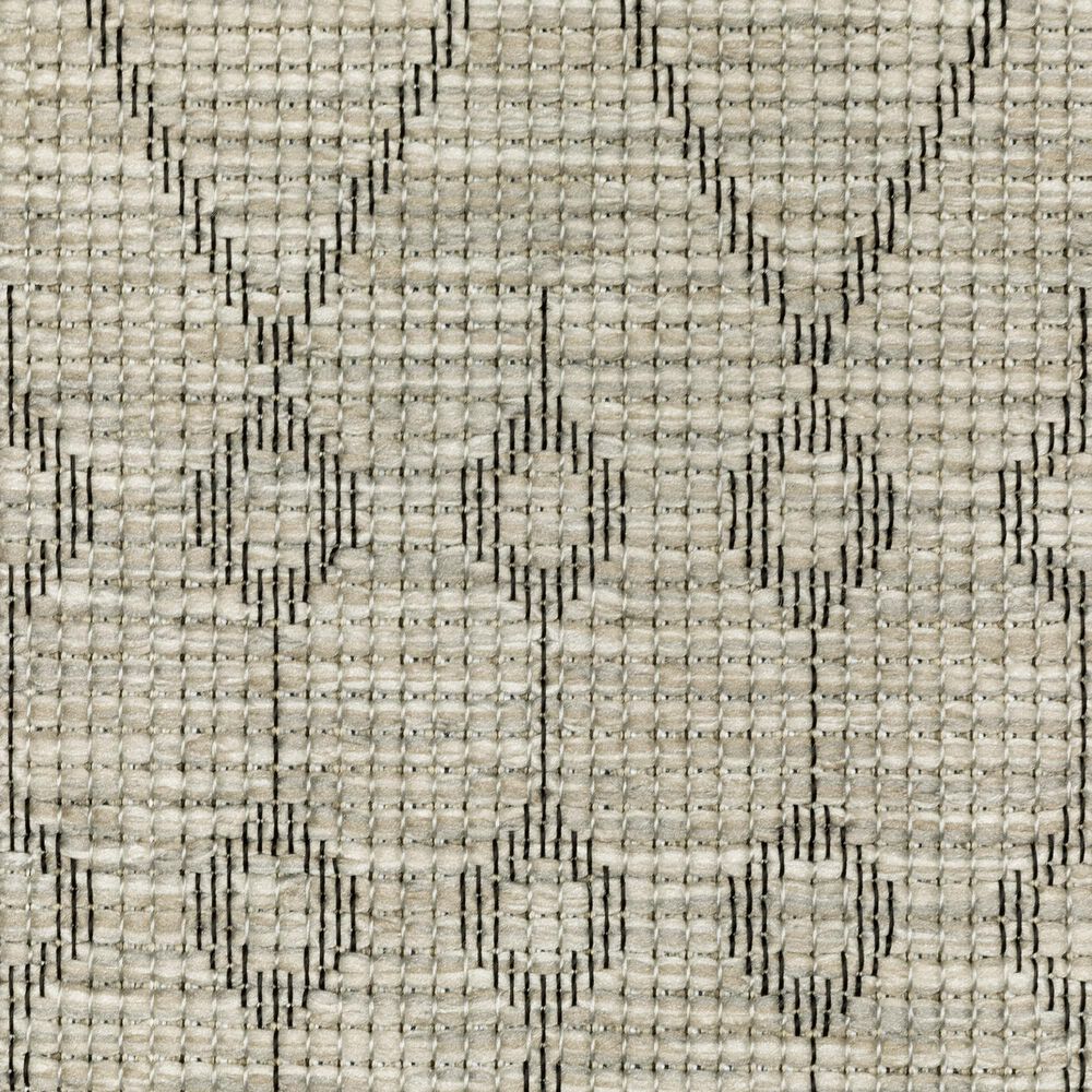 Oriental Weavers Tortuga TR04A 6&#39;7&quot; x 9&#39;2&quot; Beige and Black Area Rug, , large