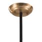 Zuo Modern Richiza Ceiling Lamp in Black, , large