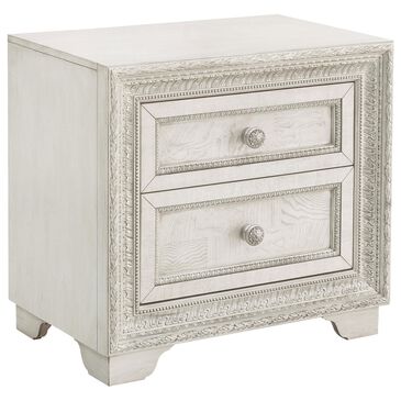 Chapel Hill Camila 2 Drawer Nightstand in Camila White, , large