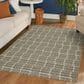 Dalyn Rug Company Bali BB10 8" x 10" Charcoal Indoor/Outdoor Area Rug, , large