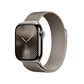 Apple Watch Series 10 GPS + Cellular 42mm Natural Titanium Case with Natural Milanese Loop (Pre-Order), , large