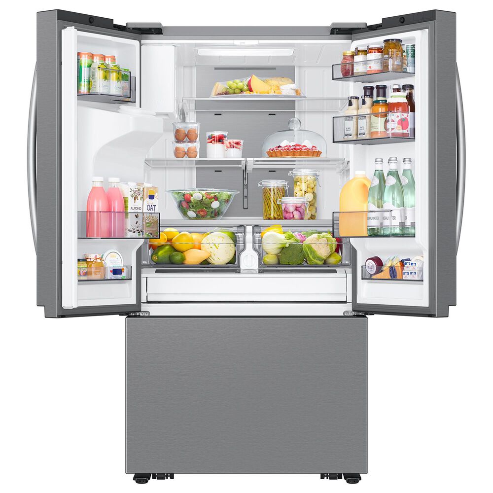 Samsung Large Capacity 3-Door French Door 30 cu. ft. Full Depth Refrigerator with Family Hub, , large