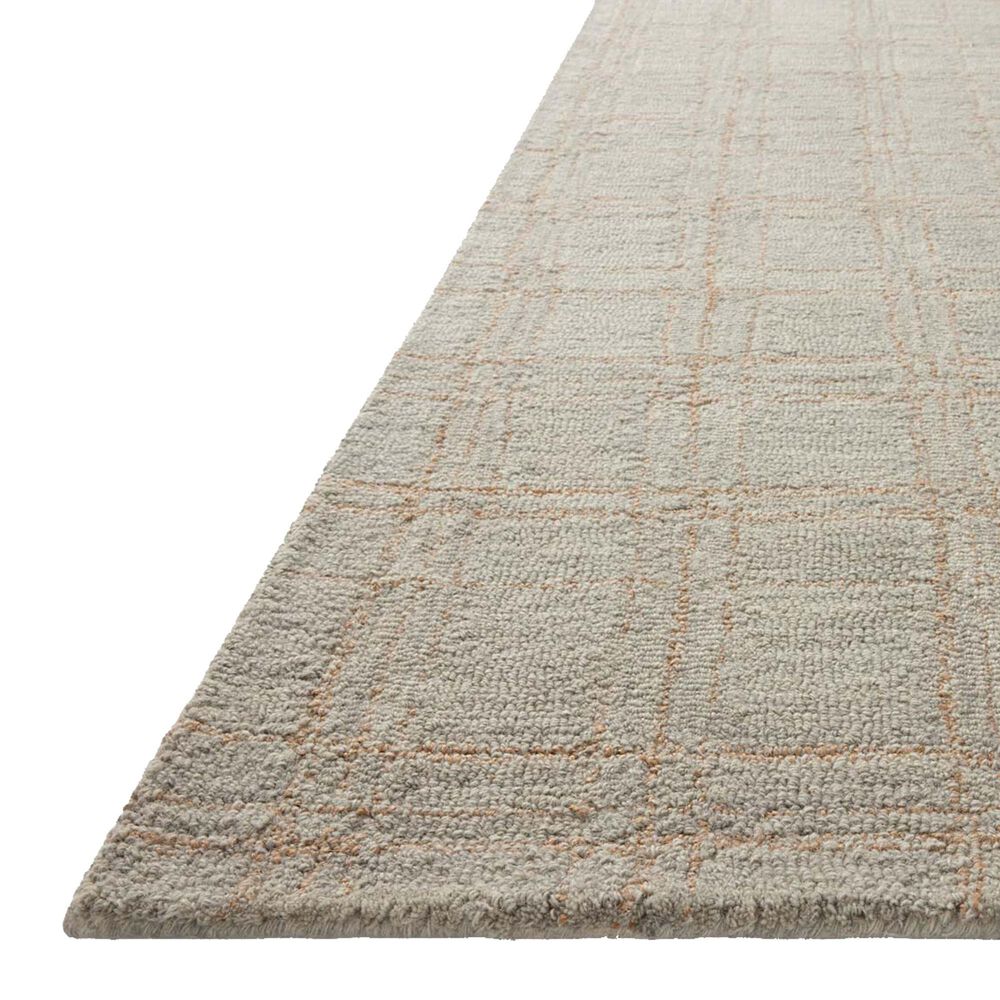 Chris Loves Julia x Loloi Polly 2&#39;6&quot; x 7&#39;6&quot; Fog and Wheat Runner, , large