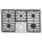 GE Appliances 36" Built-In Gas Cooktop in Stainless Steel, , large