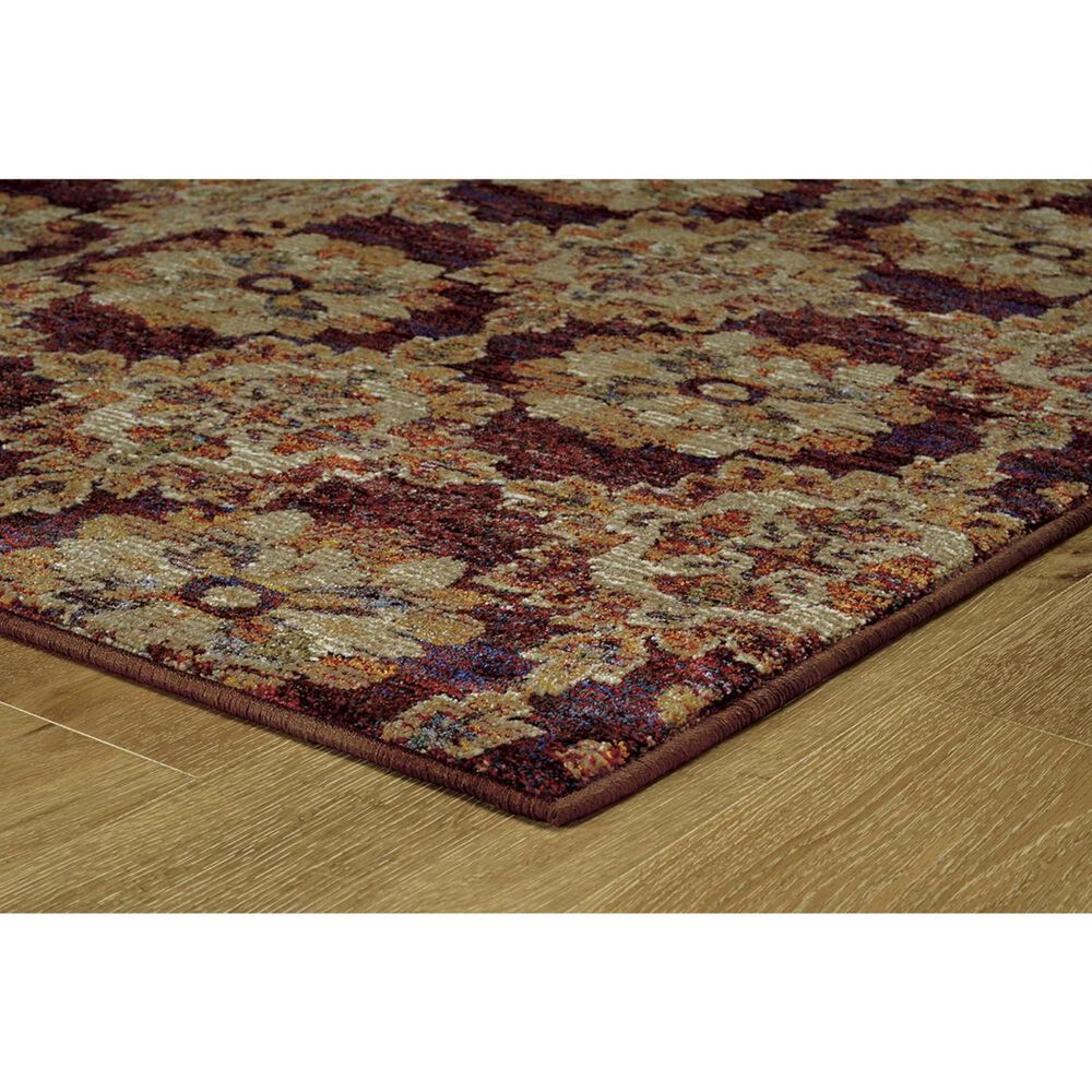 Oriental Weavers Andorra 6883A 2&#39;6&quot; x 12&#39; Red and Gold Runner, , large