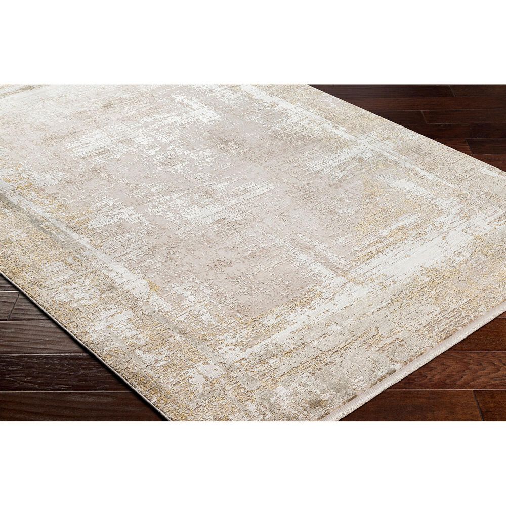 Surya Solar 10&#39; x 14&#39; Ivory, Wheat, Tan, Brown, Blush, Dark Brown and Mustard Area Rug, , large