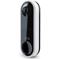Arlo Smart Wifi Video Doorbell in Black and White