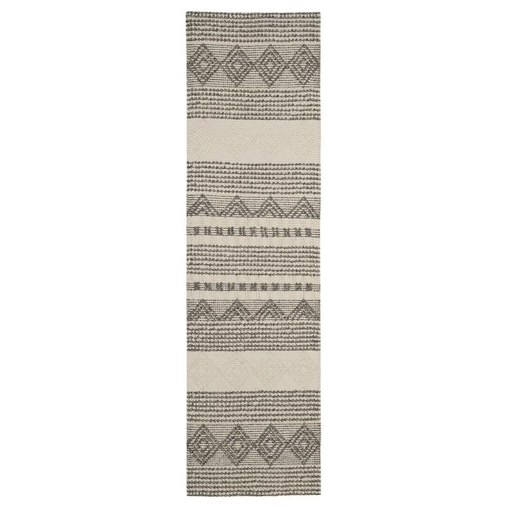 Safavieh Natura 2"3" x 12" Grey and Ivory Runner, , large