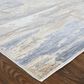 Feizy Rugs Laina 5" x 7"10" Beige and Blue Area Rug, , large