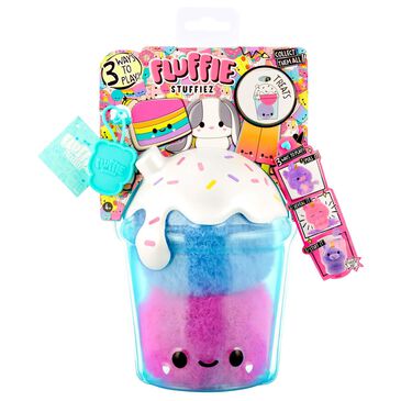 Mga Entertainment Fluffie Stuffiez Boba Drink, Small Collectable Feature Plush, , large