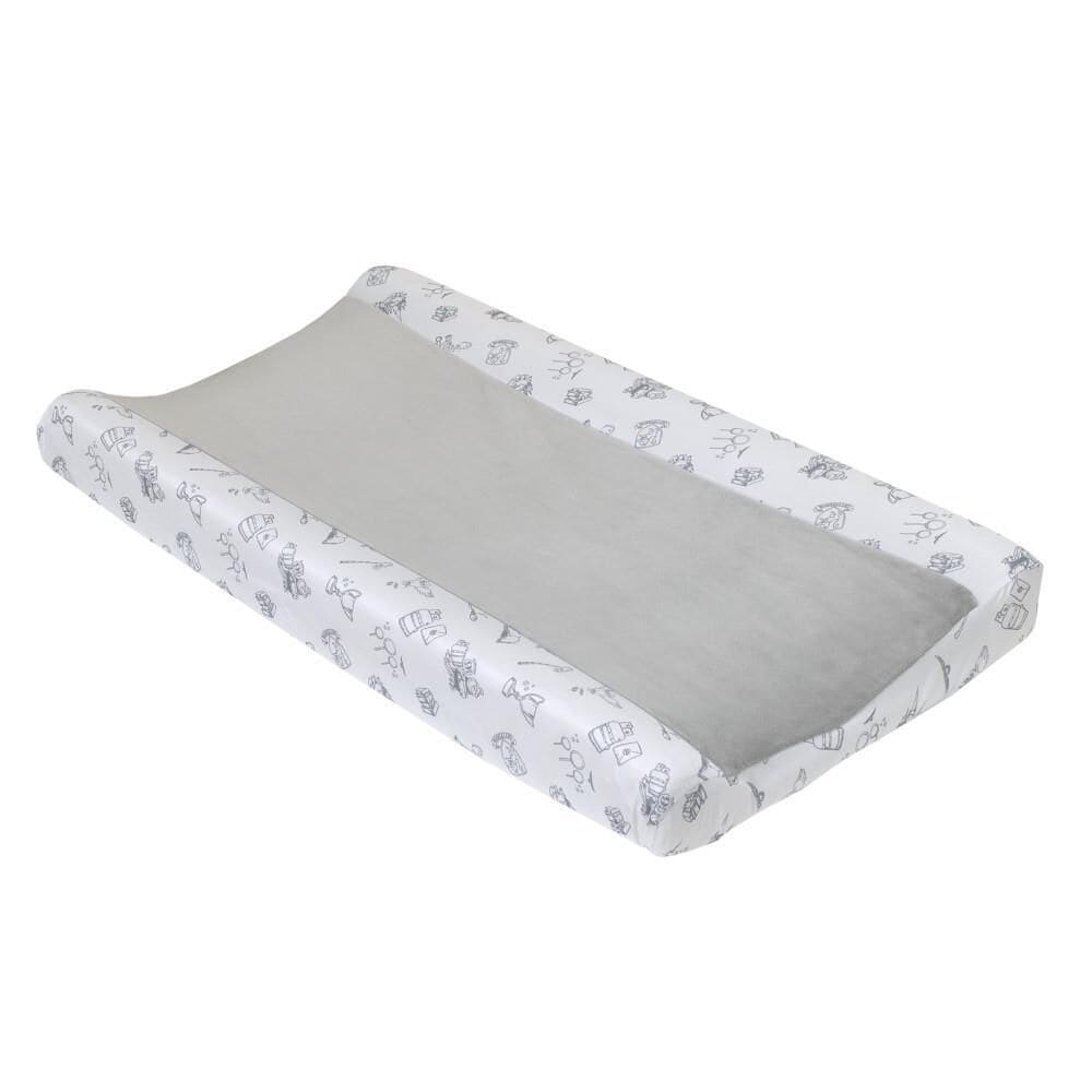 Nojo Baby and Kids Magical Moments Changing Pad Cover in White, , large