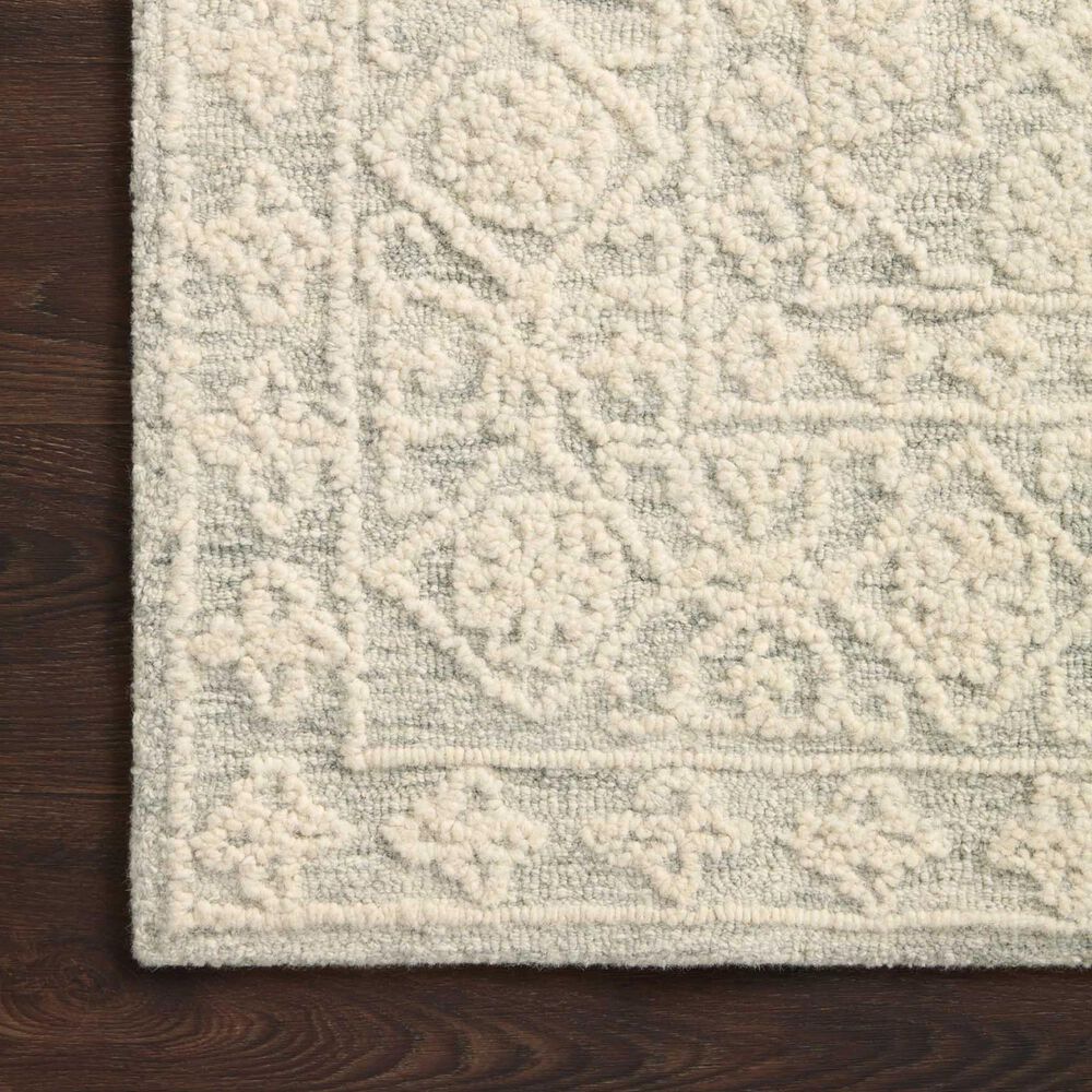 Loloi Cecelia 2&#39;3&quot; x 3&#39;9&quot; Mist and Ivory Area Rug, , large