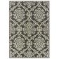 Oriental Weavers Latitude 8020K 1"10" x 7"6" Grey Runner, , large