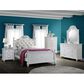 Mayberry Hill Alana 4-Piece Full Bedroom Set in White Lacquer, , large
