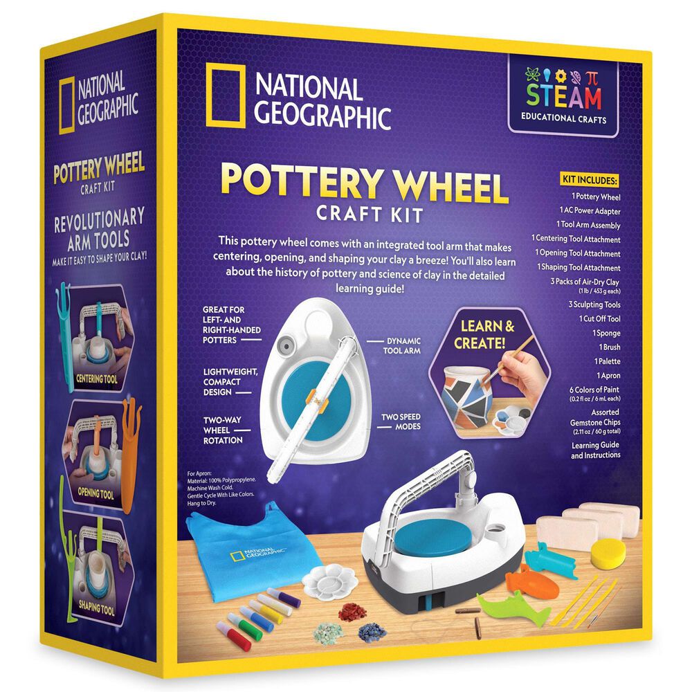 National Geographic Explorer Series Pottery Wheel Activity Set, , large