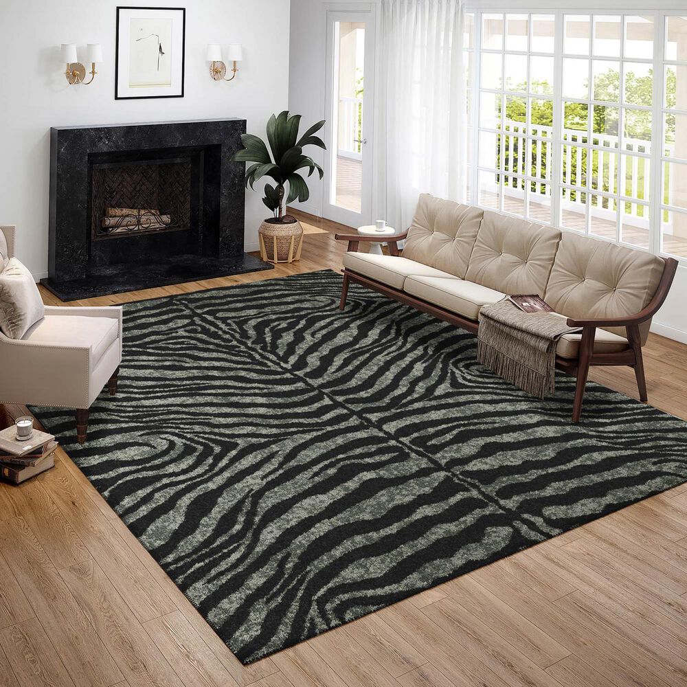 Dalyn Rug Company Mali ML1 10&#39; x 14&#39; Midnight Indoor/Outdoor Area Performance Rug, , large