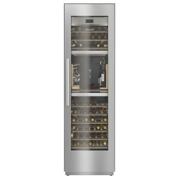 Miele 24" Wine Column with SommelierSet in Stainless Steel, , large