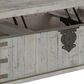 Signature Design by Ashley Carynhurst Lift Top Coffee Table in White Wash Gray, , large