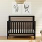 New Haus Radley 4-In-1 Convertible Crib in Ebony and Coastwood, , large